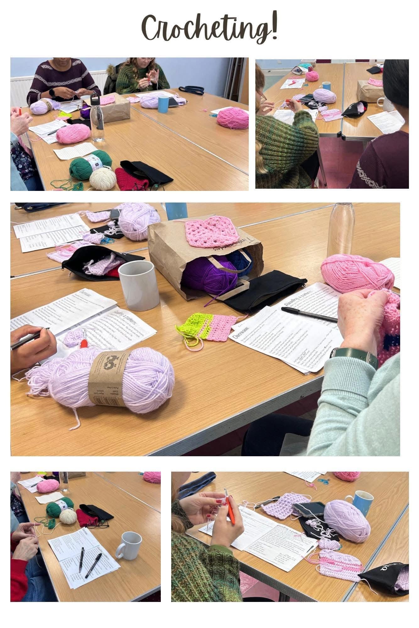 Beginner Crochet Classes- Talbot Green January Start