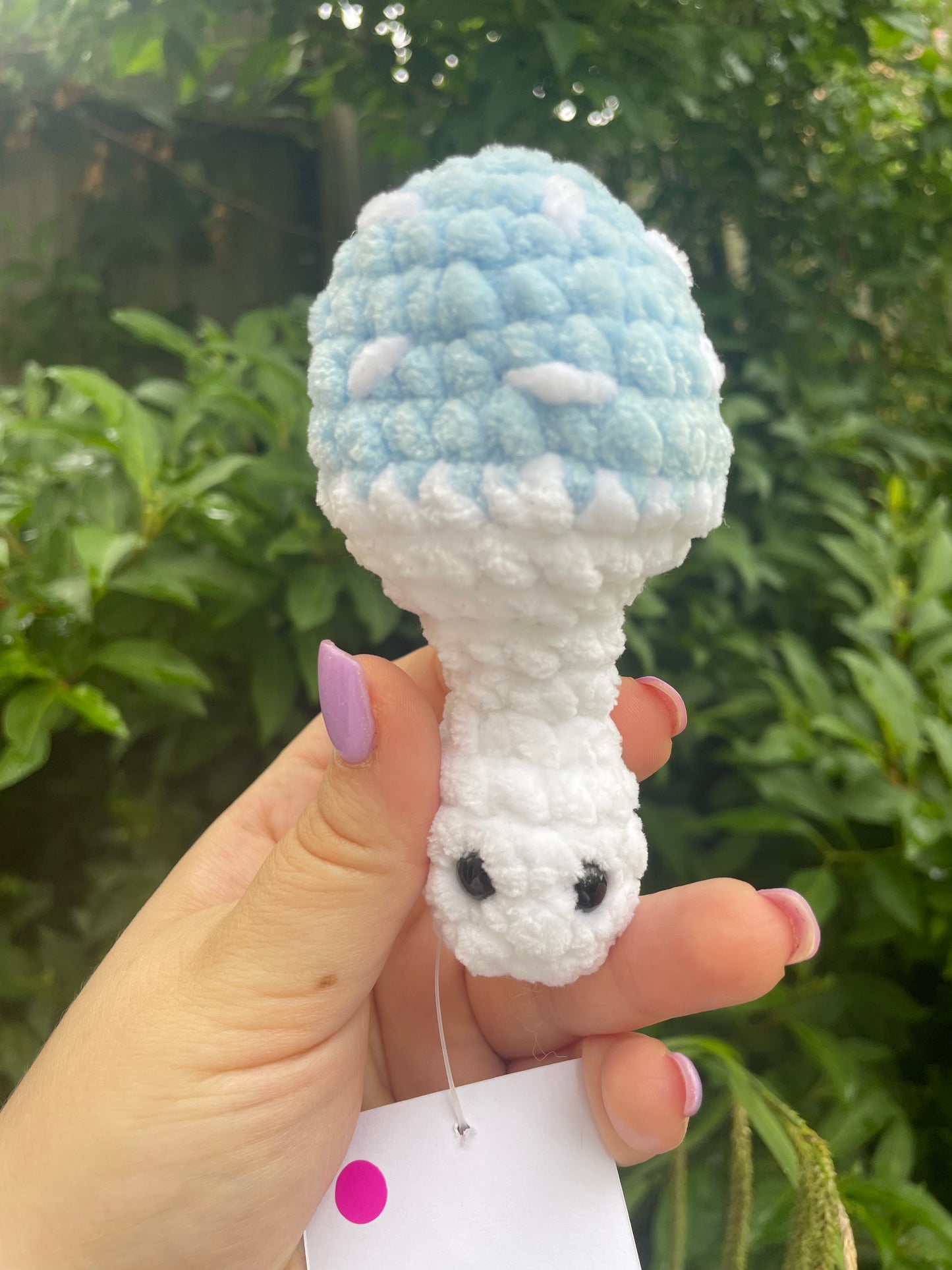 Mushroom Pop Up Fidget Crochet Toy