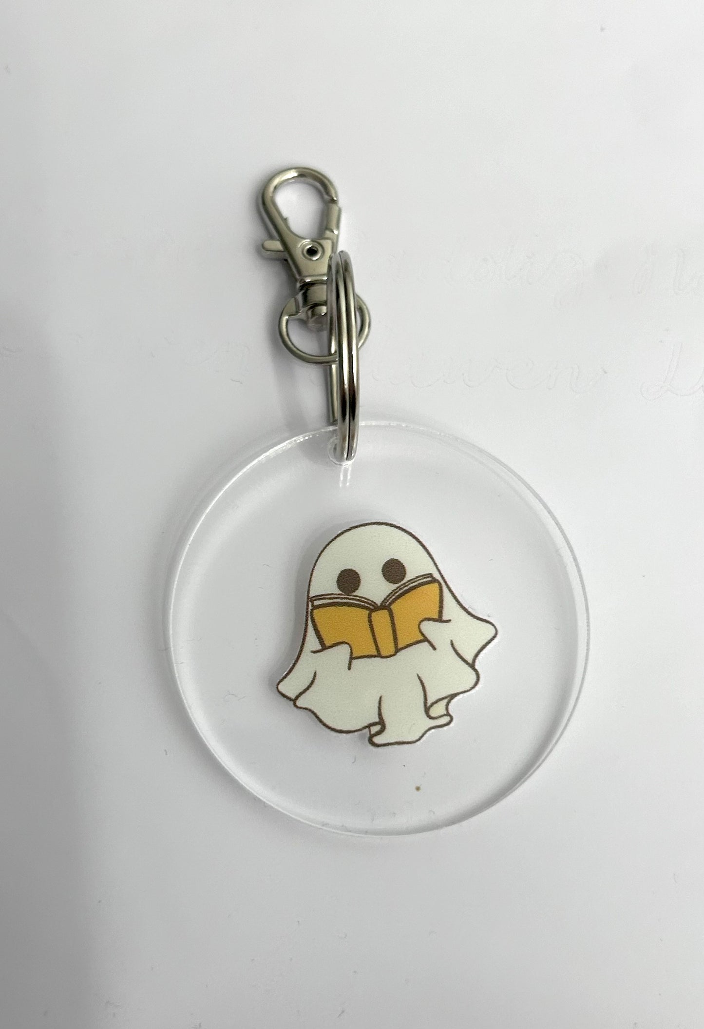 Cute Ghost Keyring