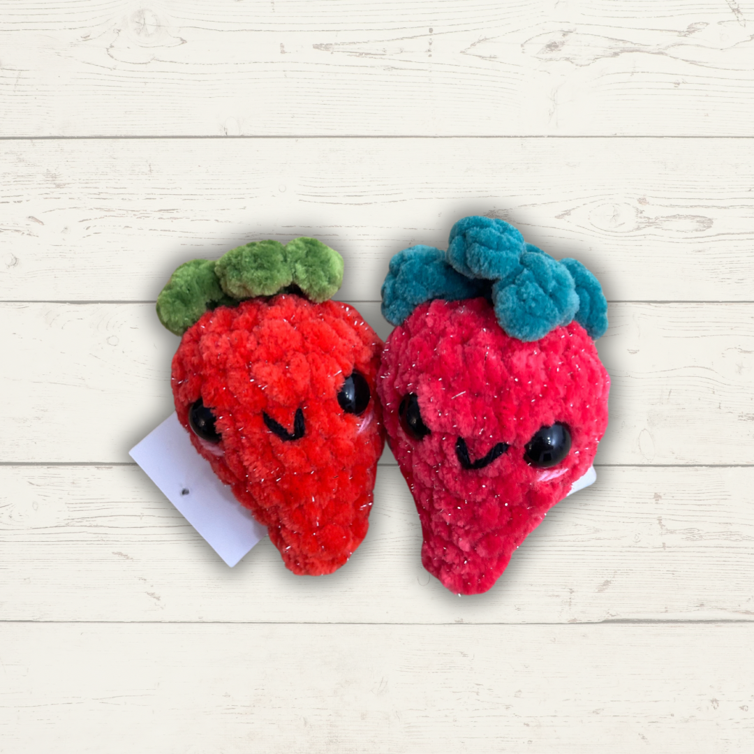 Strawberry Crochet Toy