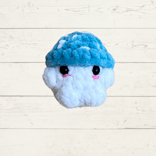 Mini Mushroom Crochet Toy