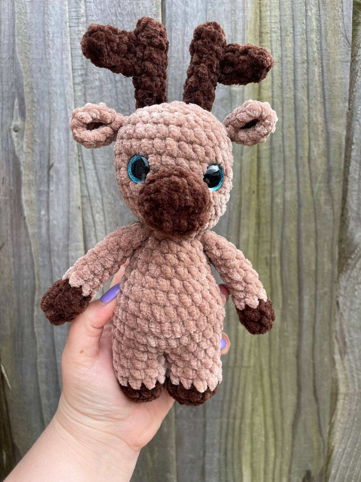 Reindeer Christmas Crochet Toy
