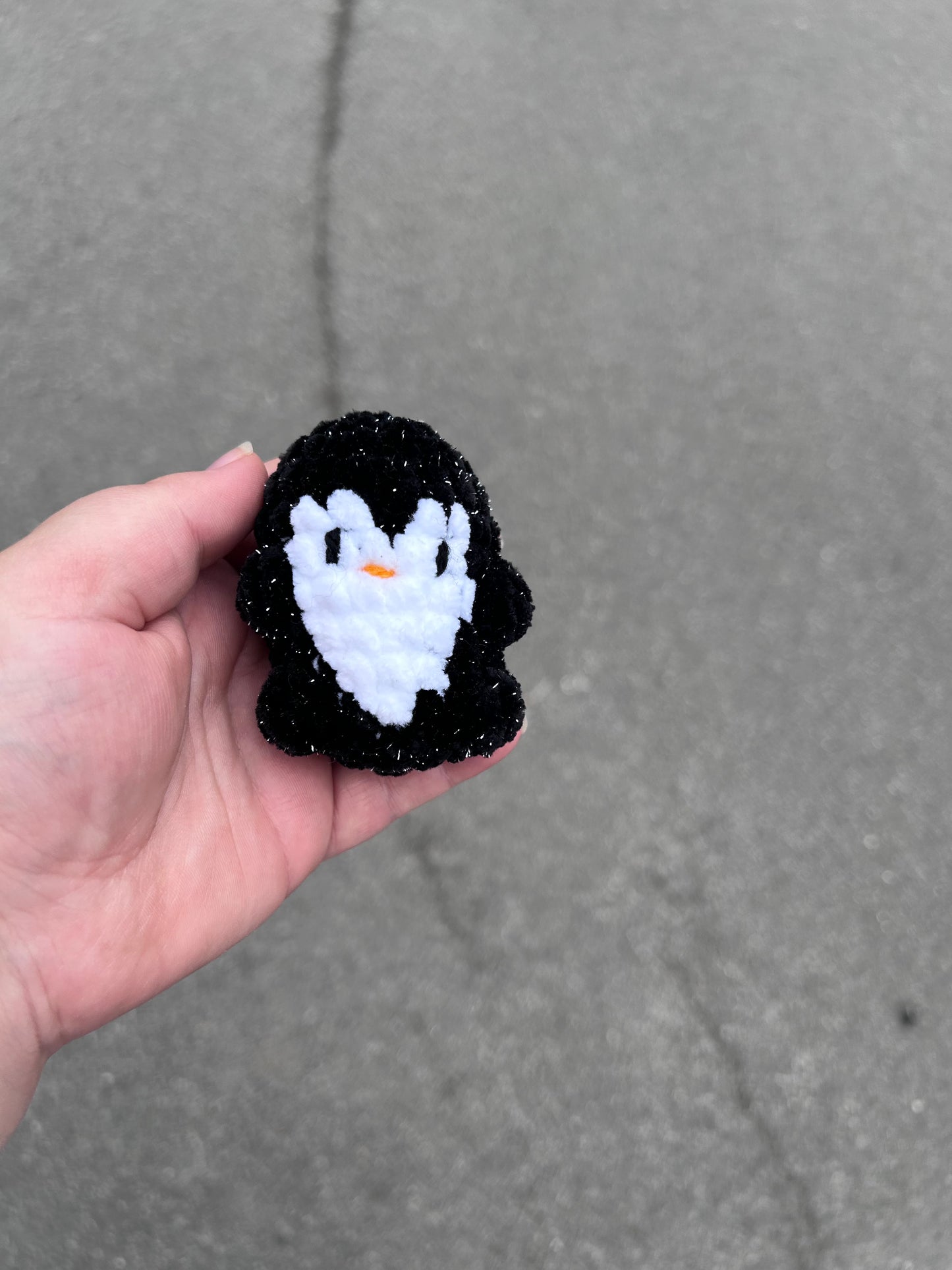 Mini Penguin Crochet Toy