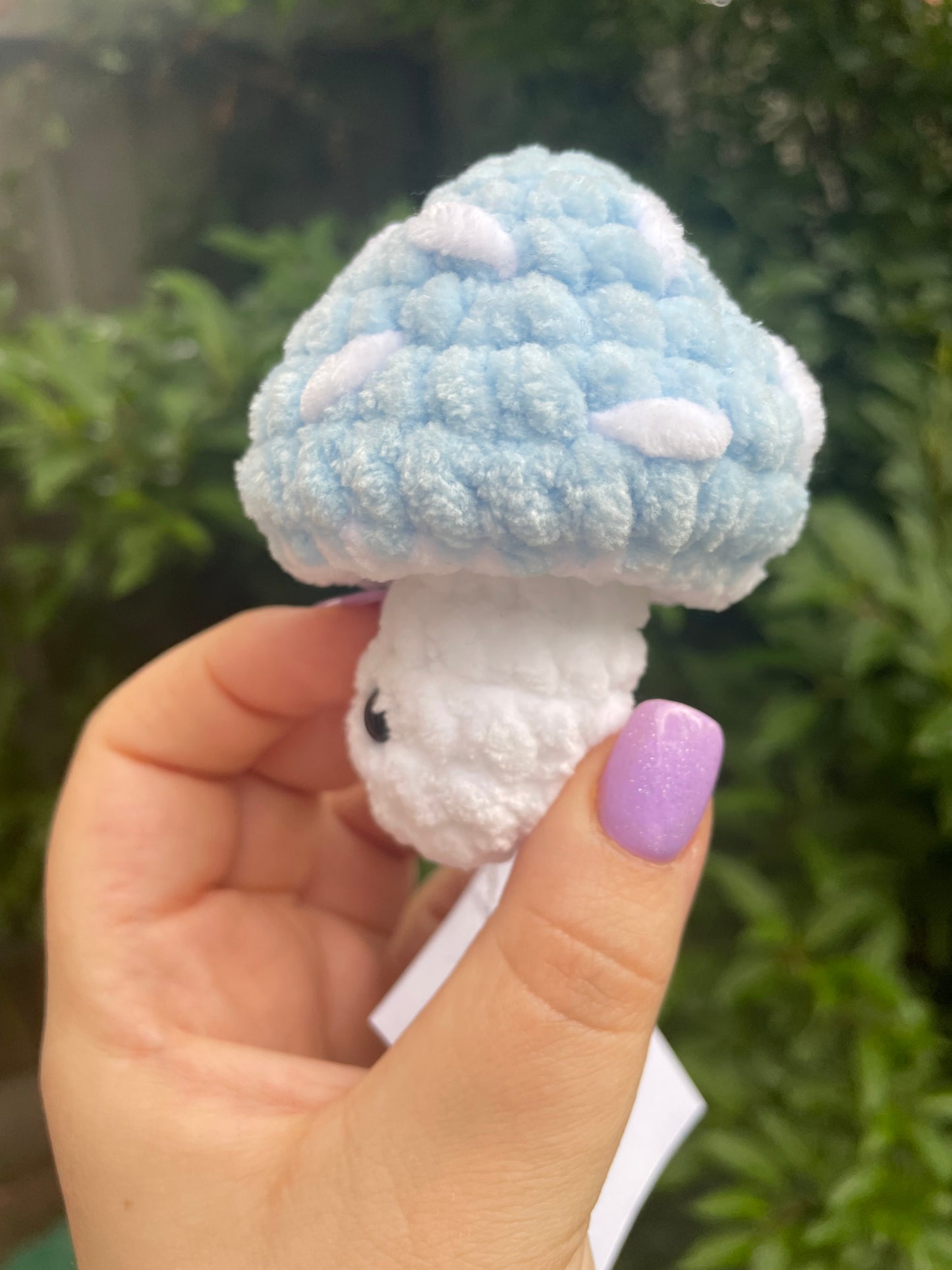 Mushroom Pop Up Fidget Crochet Toy