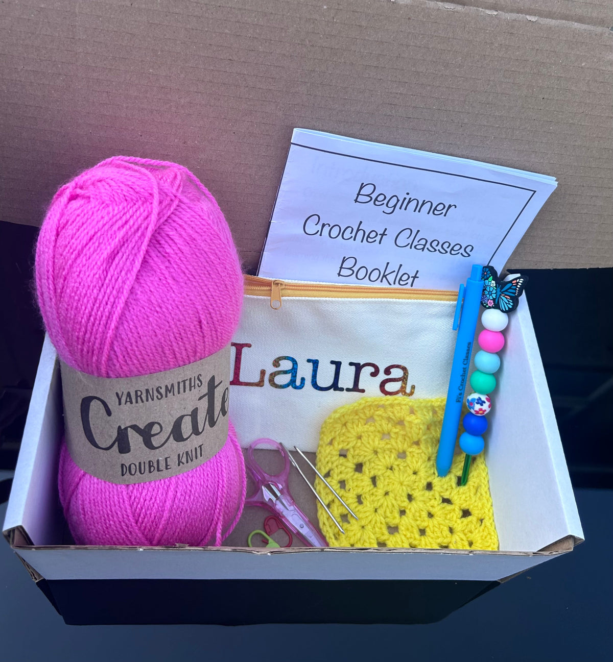 Beginners Learn to Crochet Box