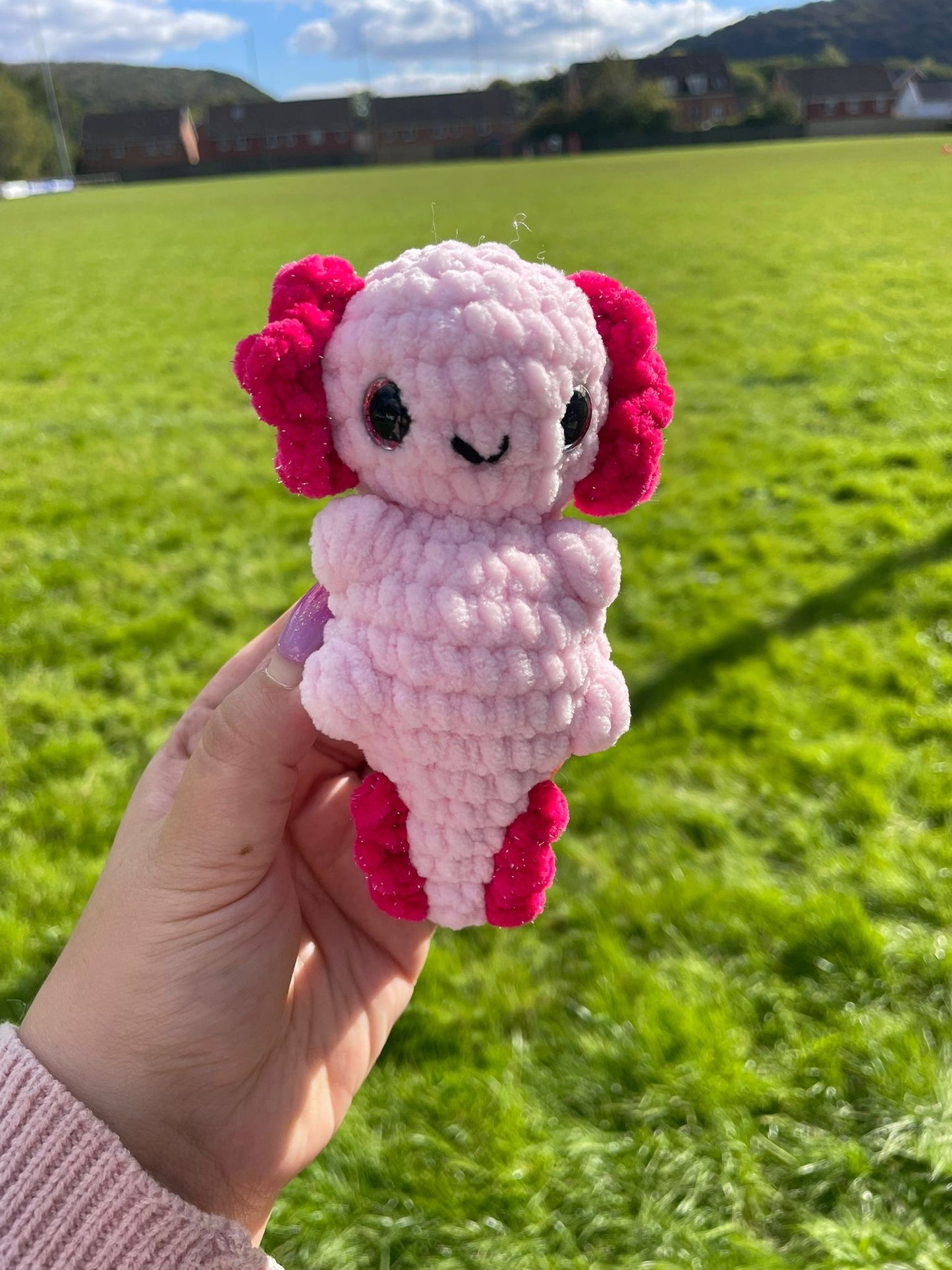 Axolotl Crochet Toy