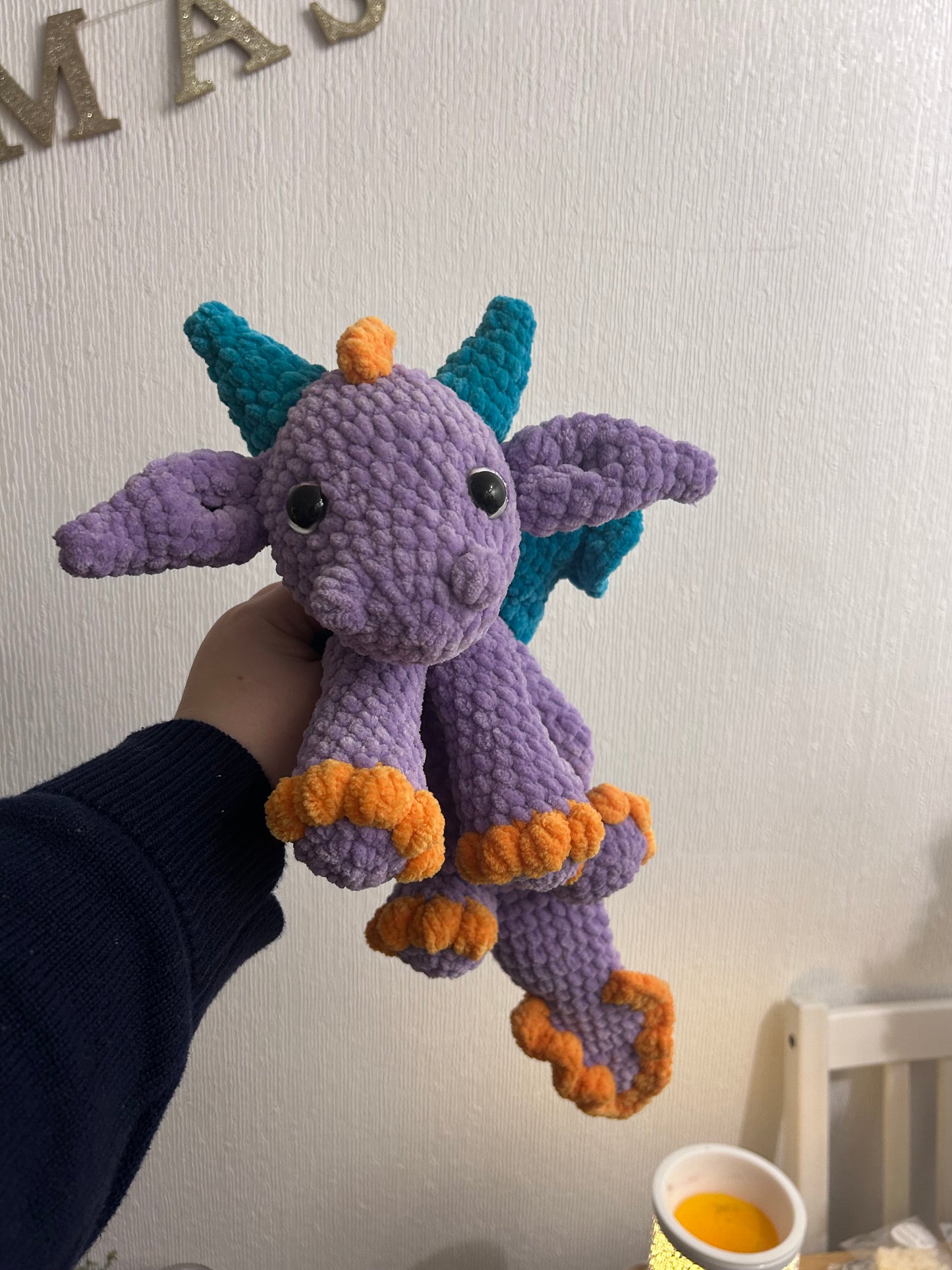 Crochet Dragon Snuggler