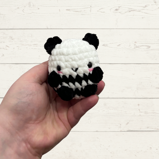 Panda Crochet Toy