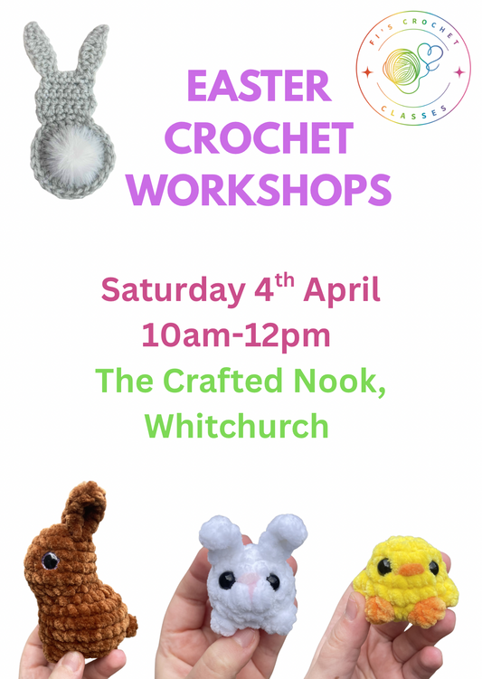 Crochet Easter Workshop Cardiff 4th April