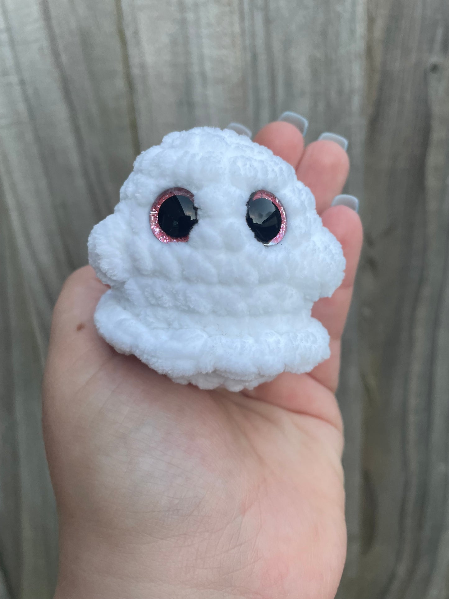 Ghost Crochet Toy