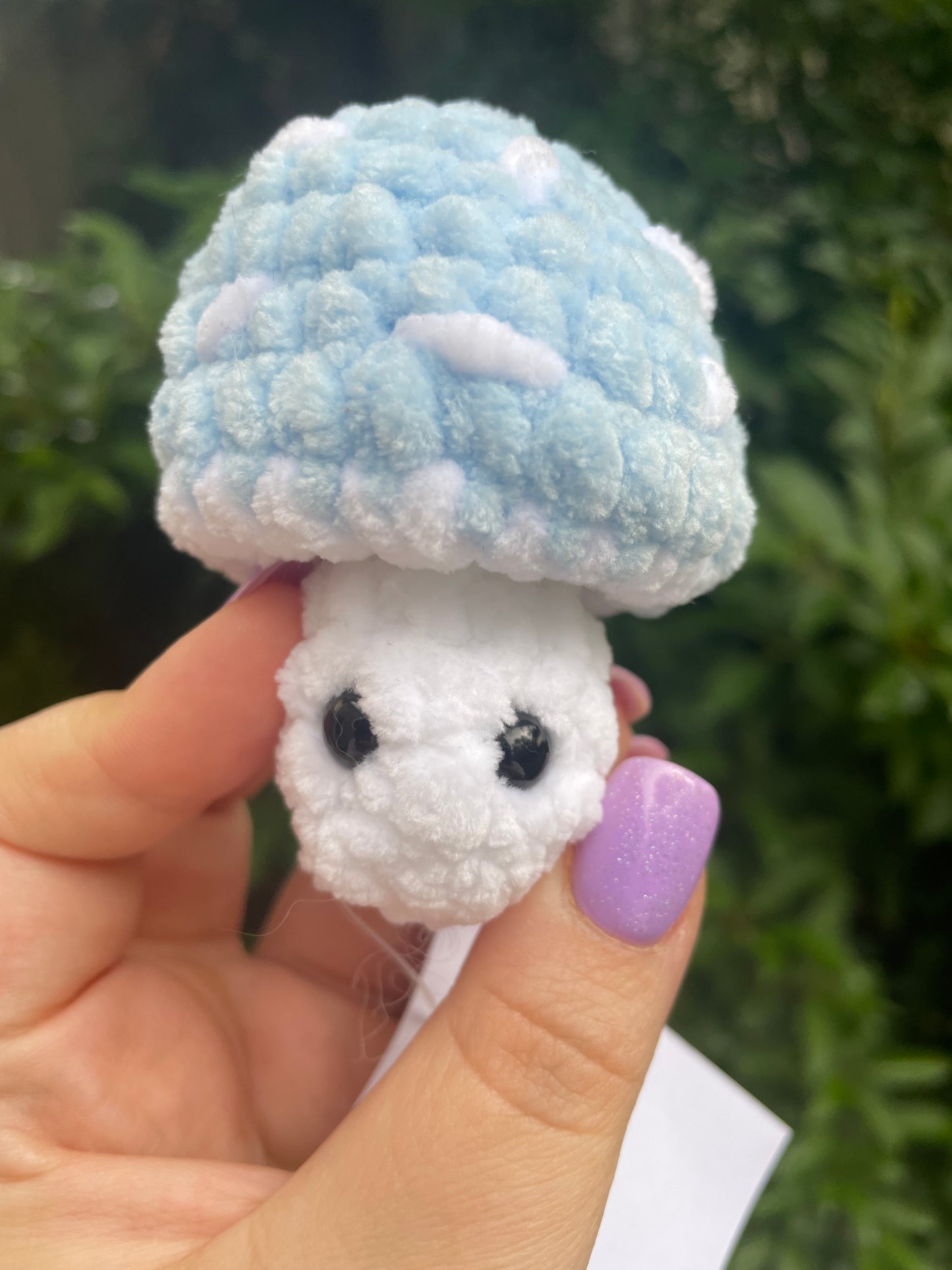 Mushroom Pop Up Fidget Crochet Toy