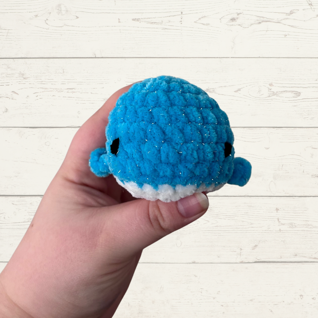 Mini Whale Crochet Toy