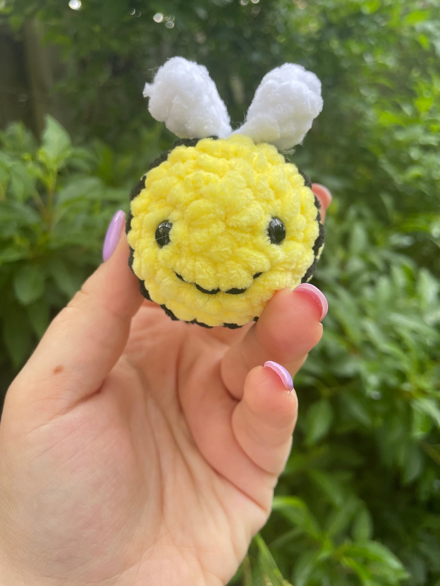Mini Bee Crochet Toy