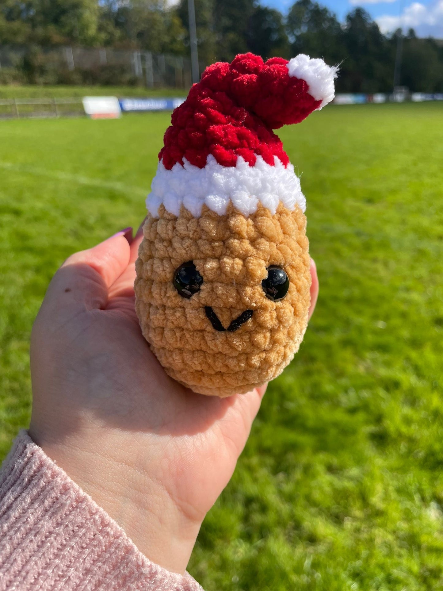 Christmas Potato Crochet Toy
