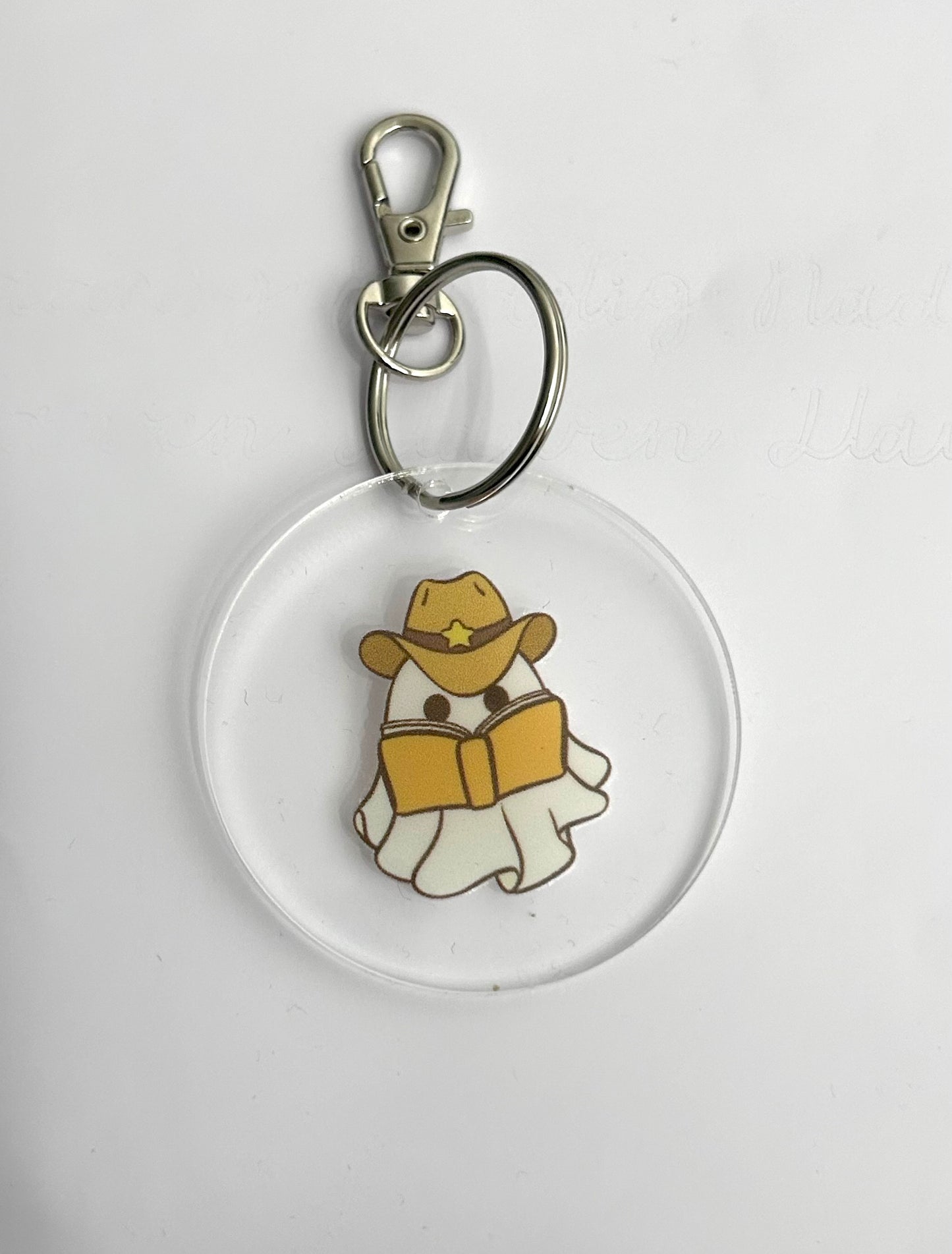 Cute Ghost Keyring