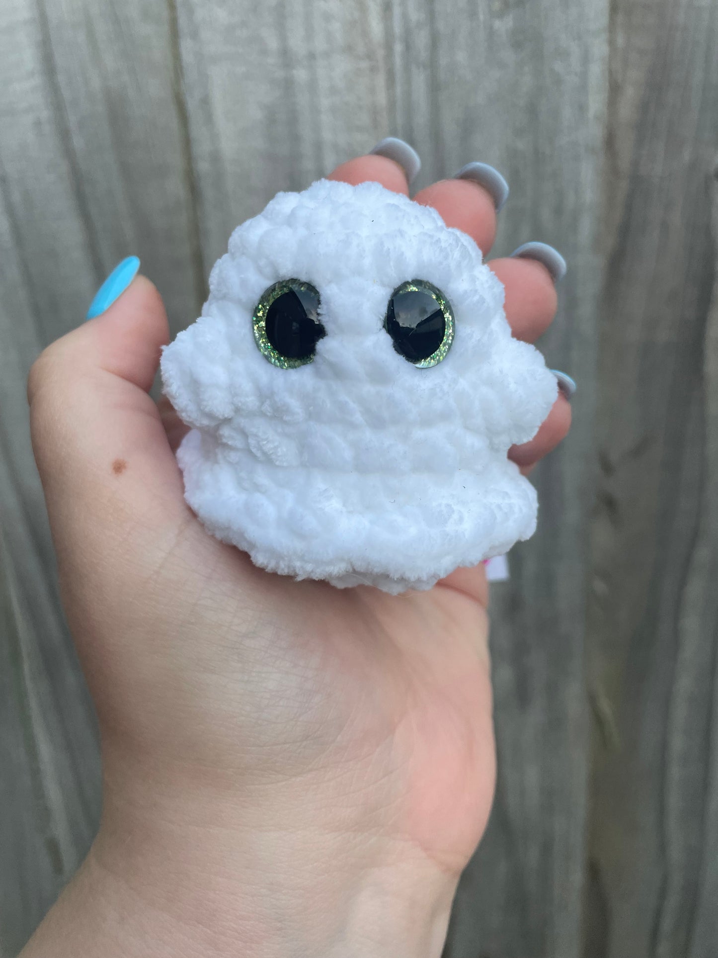 Ghost Crochet Toy