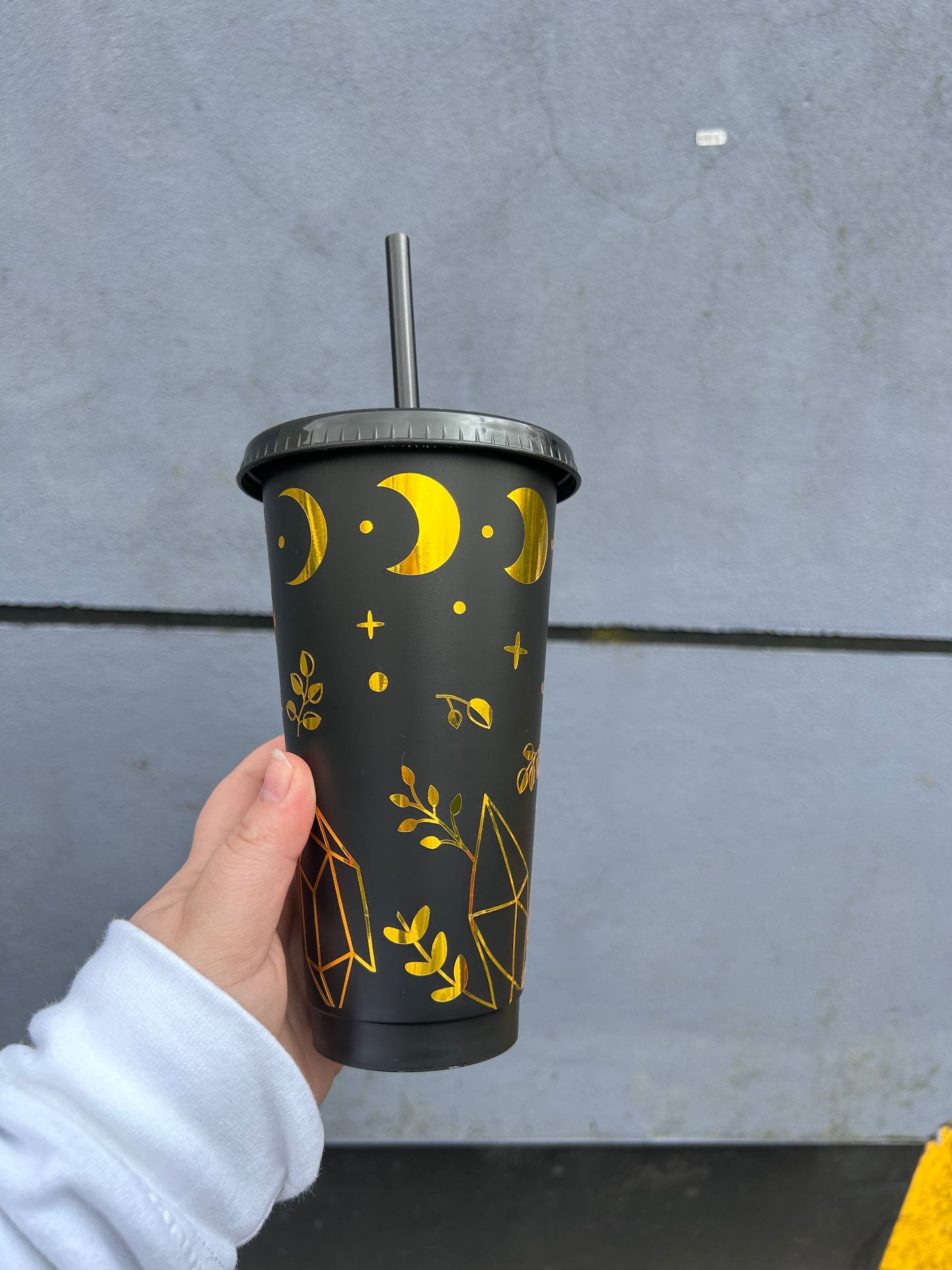 Moon and Diamond 24oz Cold Cup