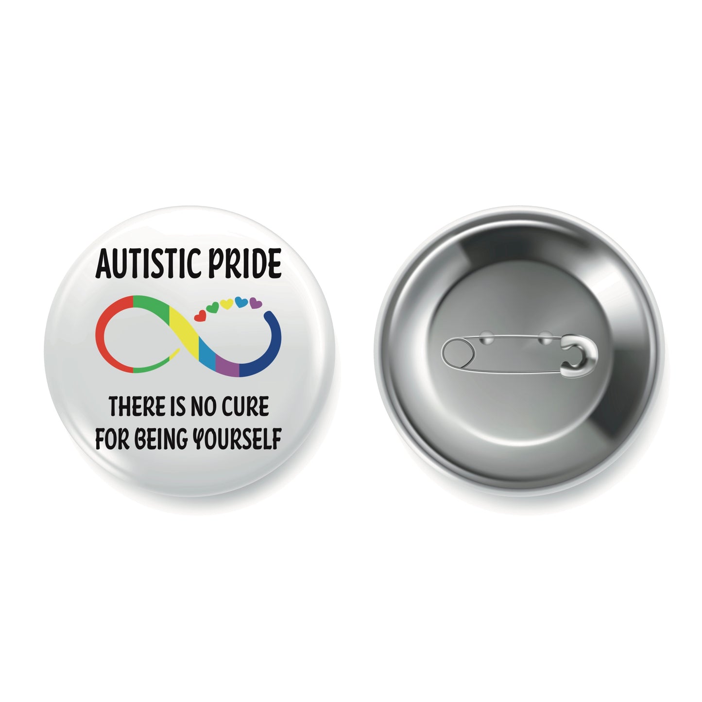 Autistic Pride 38mm Badge